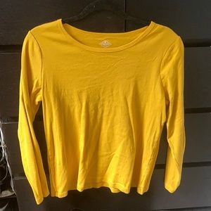 St. John’s Bay Yellow Long Sleeve shirt